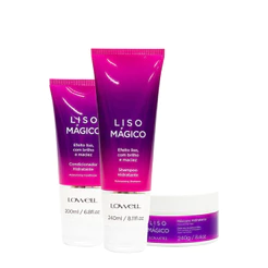 Kit Lowell Liso Mágico Home Care (3 produtos)