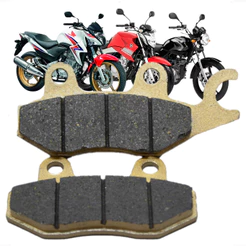 Pastilha De Freio Para Twister Cb250 2001 - 2008 Da Cb 300 Sem Abs Pra Ybr 125 Ed 2001 - 2008