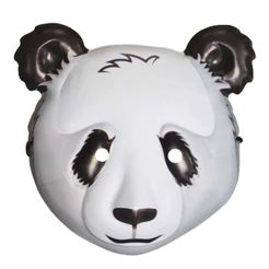 Máscara De Urso Panda Infantil Para Festas E Cosplay