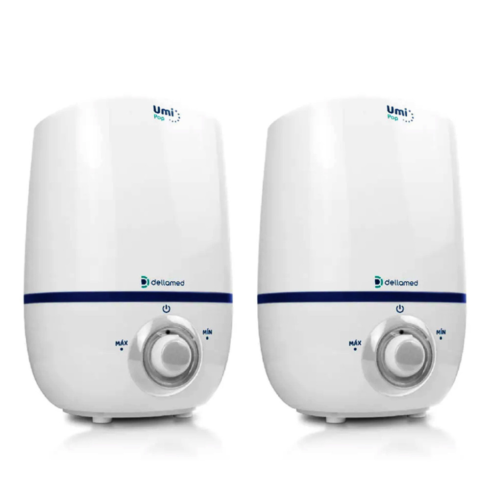 Combo 2 Umidificadores UMI POP HEALTH 2,3L Dellamed Branco Bivolt - Home Appliances