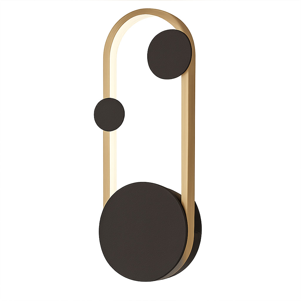 Arandela Eclipse Dourada: Onde Comprar | BuscaProdutos