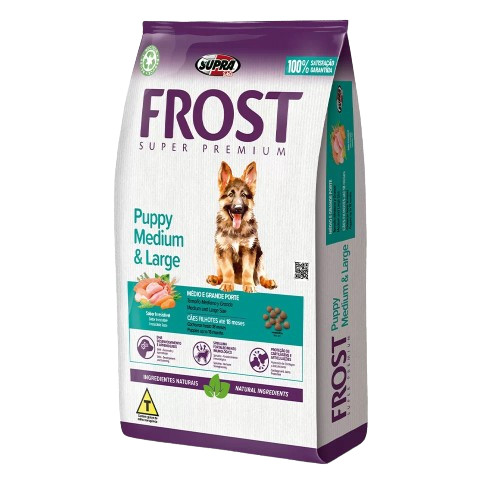 Ração Para Cachorros Frost Puppy Filhote Medium & Large 15kg