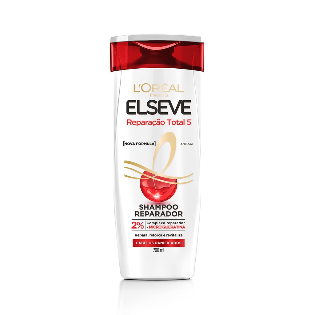 Shampoo Elseve Reparação Total 5 200ml em Oferta na Shopee