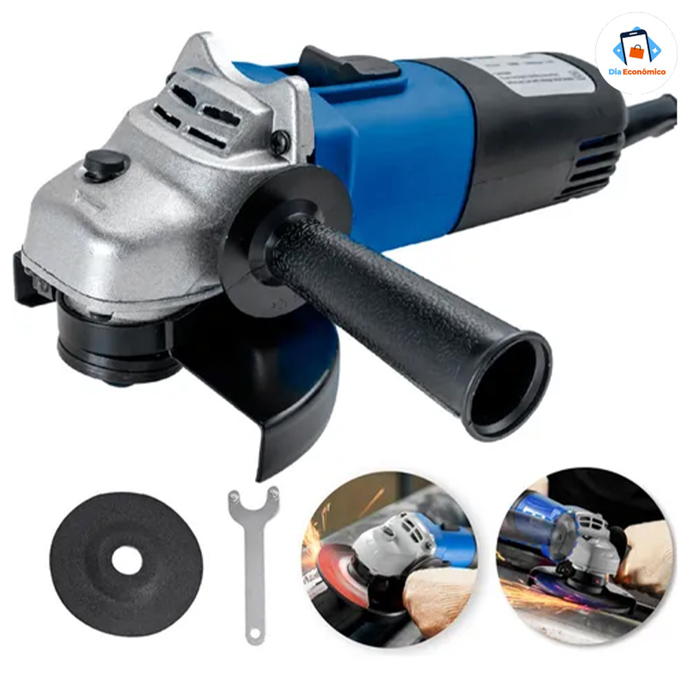 Esmerilhadeira Angular Multifuncional 800-2200W – Profissional 13000-6600RPM 110V/220V