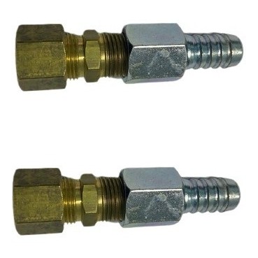 Conexões Chiller Aquecer Agua Tubo 3/4 Pol X Mang 1/2 Pol