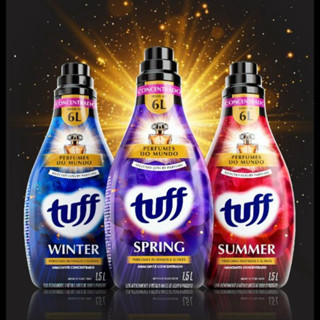 Amaciante De Roupas Perfumado E Concentrado Tuff1,5 Litros Perfume Intenso Com Aloe Vera Rende Muito em Oferta na Shopee