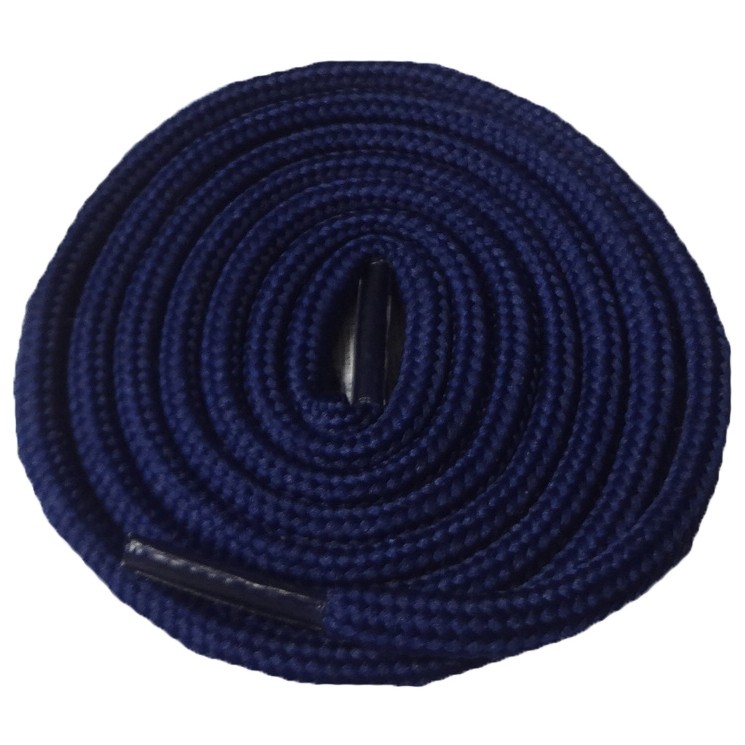 1 Par Cadarço Redondo Tênis Botas Tam. Escolha Azul Marinho