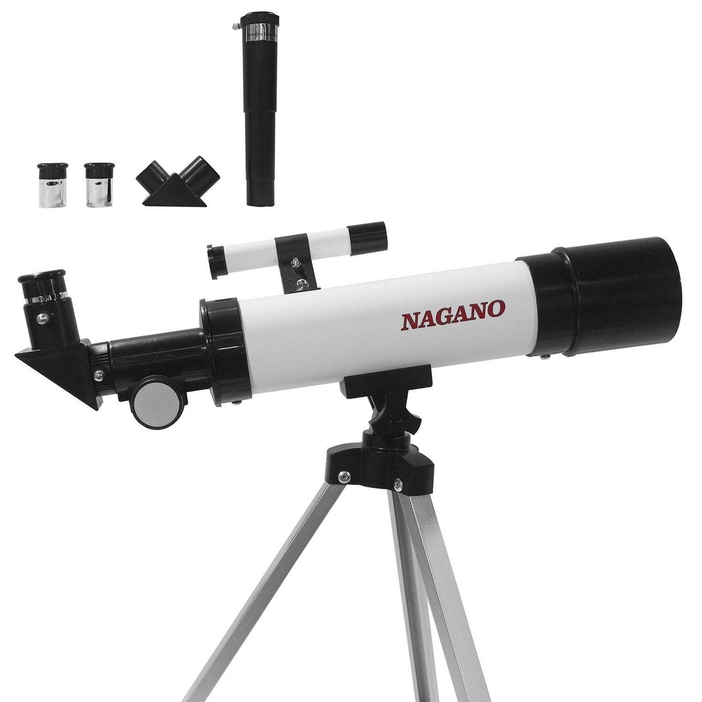 Imagem Telescópio Astronômico Terrestre Refrator Luneta 360x50mm - 90x