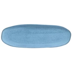 Conjunto com 4 Travessas Oval Rasa Grande Orgânico Breeze 36x13cm
