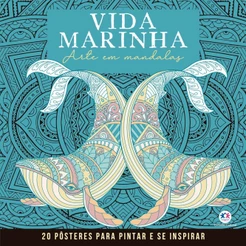 Livro Livro para colorir Vida Marinha - Mandalas para Pintar e se