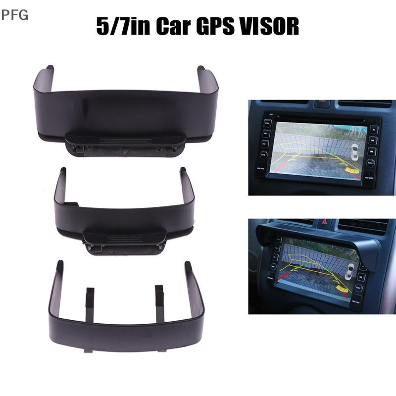 PFG 5/7 Polegada Sun Sombra Viseira Para Carro GPS Navegador Monitor LCD Universal Auto Capa Cega Suprimentos Interiores em Oferta na Shopee