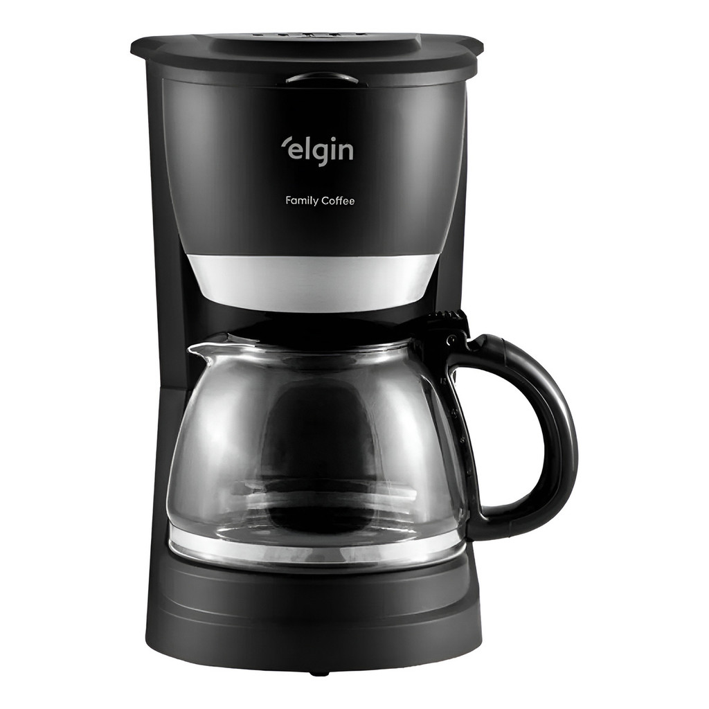 Cafeteira Elétrica 30 Xícaras Elgin Family Coffee Sistema Corta-pingos Preta