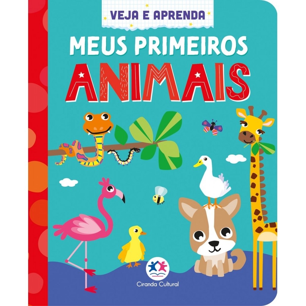 Livro Meus primeiros animais em Oferta na Shopee