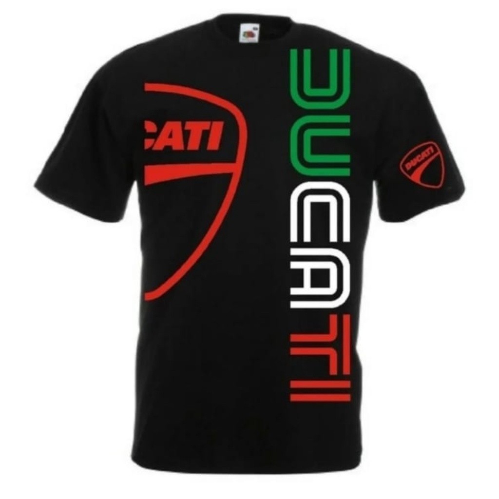 Camiseta-unissex-100%algodão-Ducati-plussize