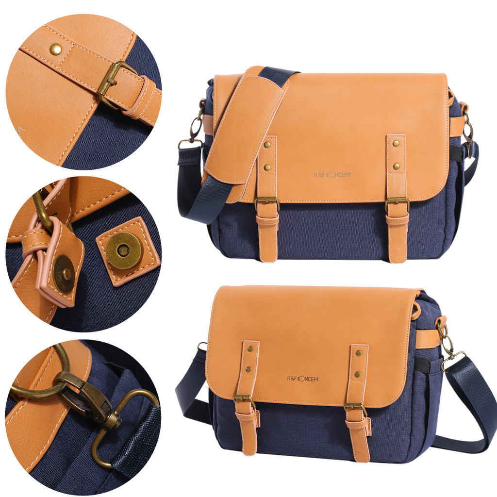 Mochila K&F Bolsa de Ombro Fotográfica p/ Câmeras DSLR 10L
