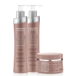 Amend Kit Luxe Creations Blonde Care Shampoo, Condicionador e Máscara em Oferta na Shopee