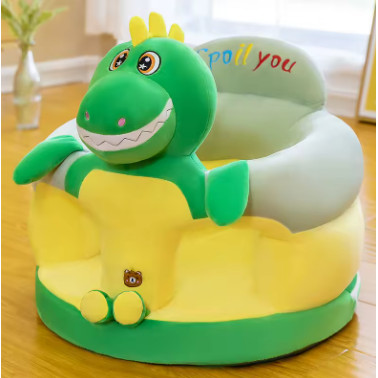 Assento Dinossauro Amarelo/Verde para Bebe Ajuda manter Postura em Oferta na Shopee