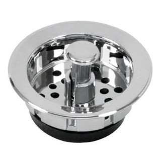 Ralinho Durável Para Pia Americana Em ABS Cromado Com Pino em Oferta na Shopee