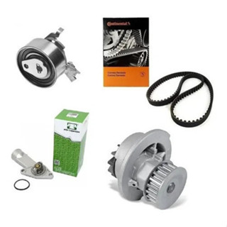 Kit Correia Dentada Tensor Bomba D'agua e Válvula Termostática - GM Agile Montana Cobalt em Oferta na Shopee