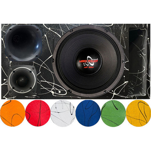CAIXA TRIO DUTO RÉGUA ALTO FALANTE HARD POWER HP 550 TWEETER COMPET CORES em Oferta na Shopee