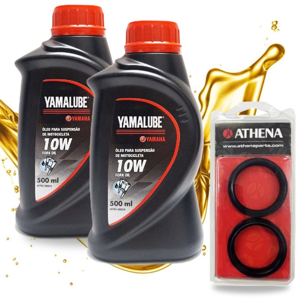 Óleo da Bengala Yamalube 10w Mt03 / Mt07 / Mt09 / R3 / R6 + Retentores em Oferta na Shopee