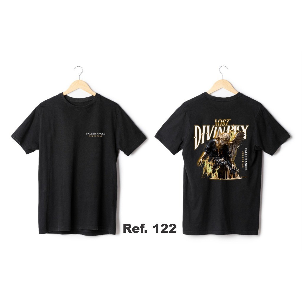 Camiseta Camisa Básica Em Algodão Unissex Angel Lost Anjo Perdido  Moda Streetwear Envio Rápido Promoção Street Style