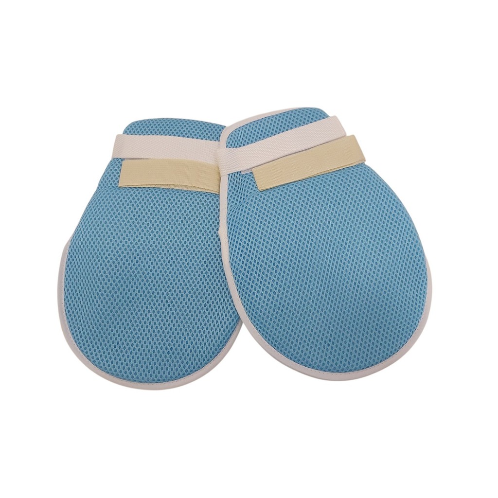 Par de Luvas De Contenção Para Idosos Acamados Com Velcro em Oferta na Shopee
