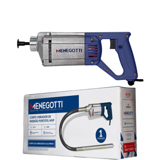 Vibrador de Concreto Elétrico Portátil 1000W Monofásico Menegotti em Oferta na Shopee