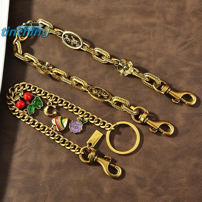 [Tinchigh] Alça De Corrente De Bolsa De Metal Substituição Ombro Pingente Ornamentos Novo