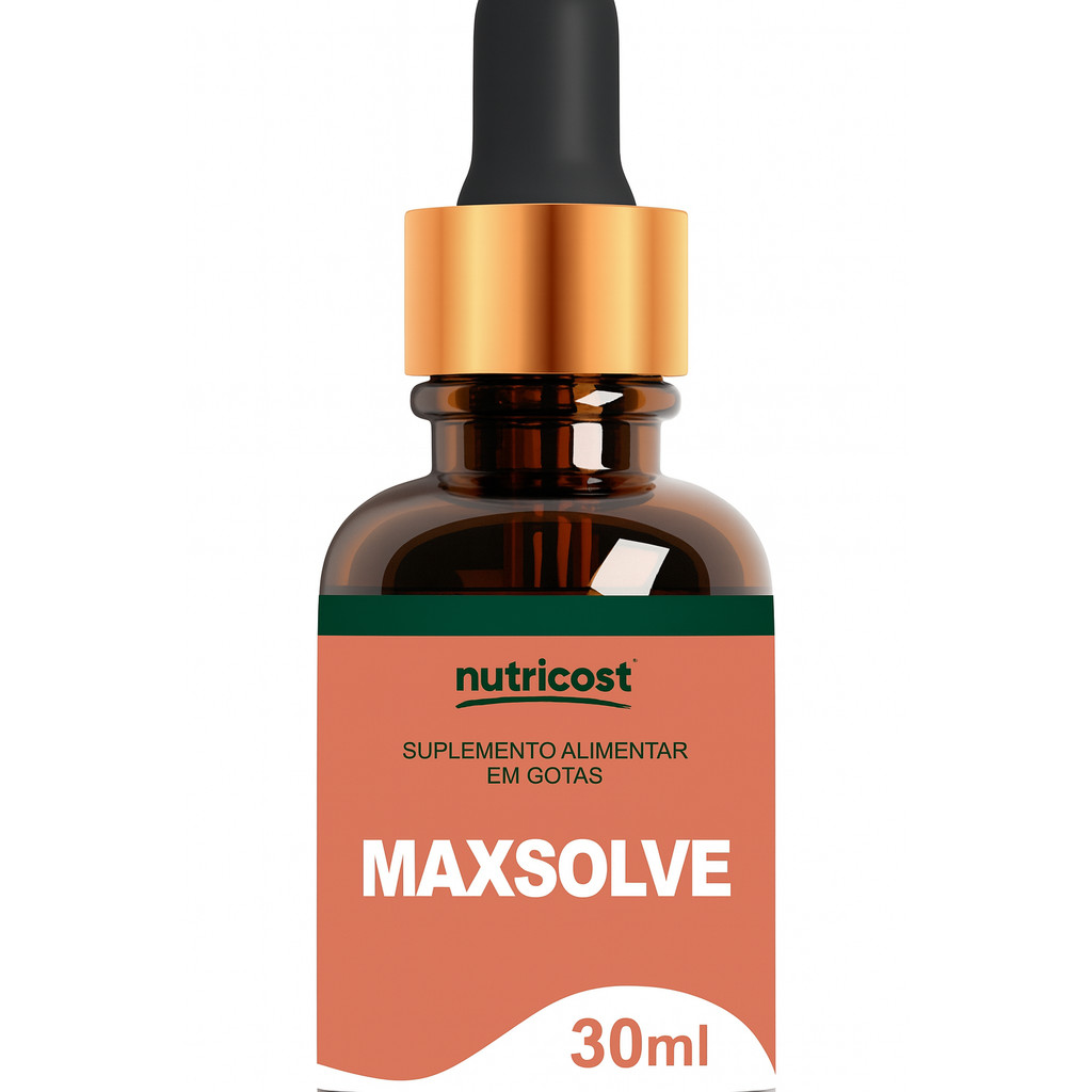 Coenzima Q10 Maxsolve Em Gotas Alta Absorção Mais Energia Original
