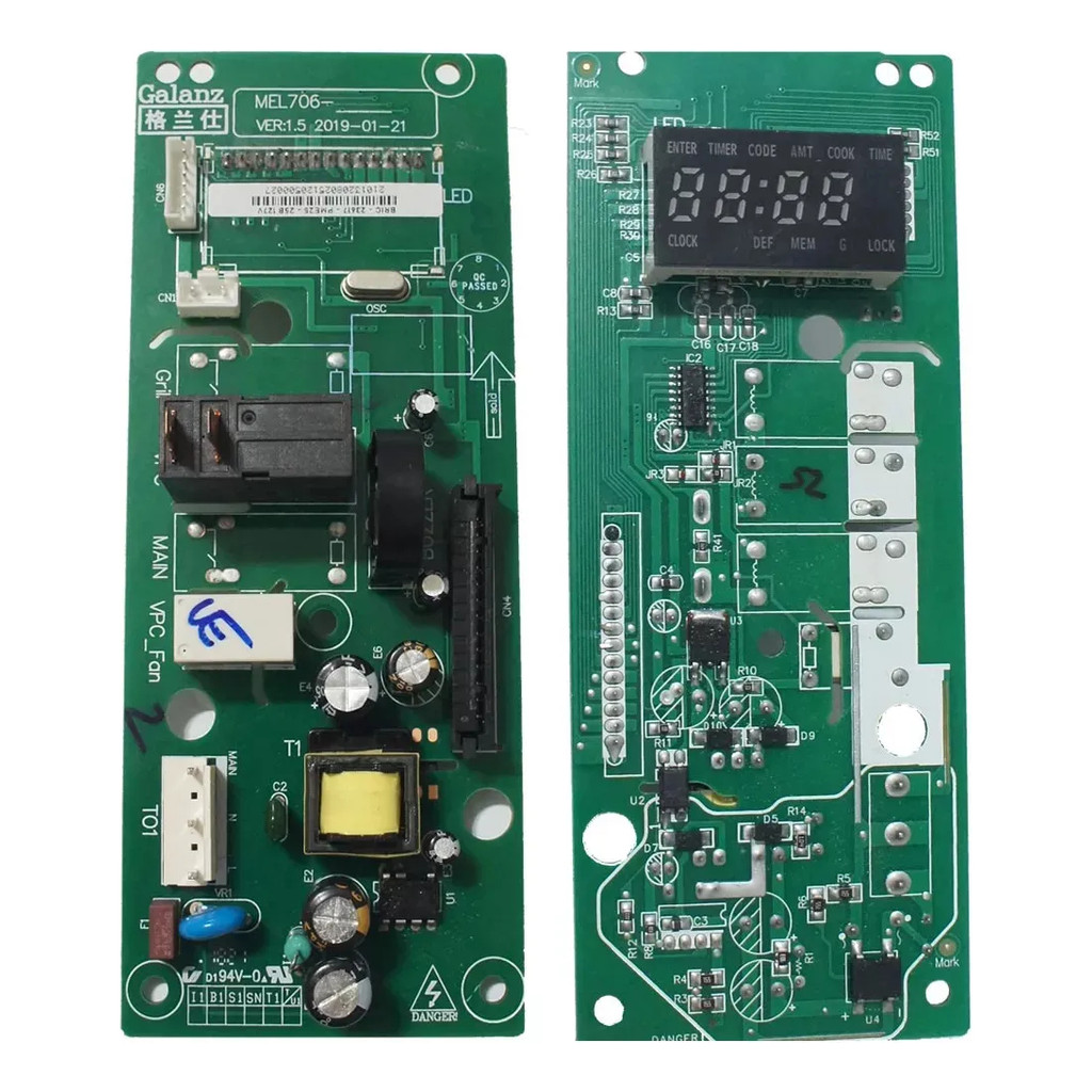 Placa Controle Microondas Philco Pme25 127v Original