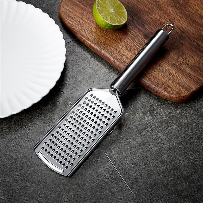 Ralador Fino Inox 6X24,5cm Raladores Luxo Utensílios Cozinha Decoração Casa Multiuso Prático E Fácil De Se Usar