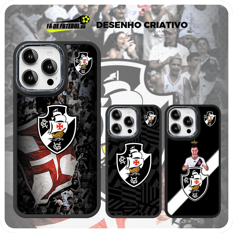 Vasco da Gama Capinha de celular Para iPhone 11 12 13 14 15 16 pro xs max Emblema Fãs de futebol ddx