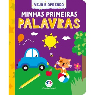 Livro Minhas primeiras palavras em Oferta na Shopee