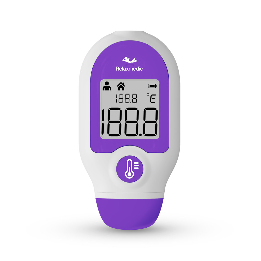 Termômetro Digital Infravermelho Rápido Testa Relaxmedic
