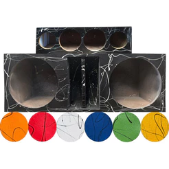 CAIXA DUTO RÉGUA CORES 2X12 VAZIA 2 ALTO FALANTE + CORNETEIRA