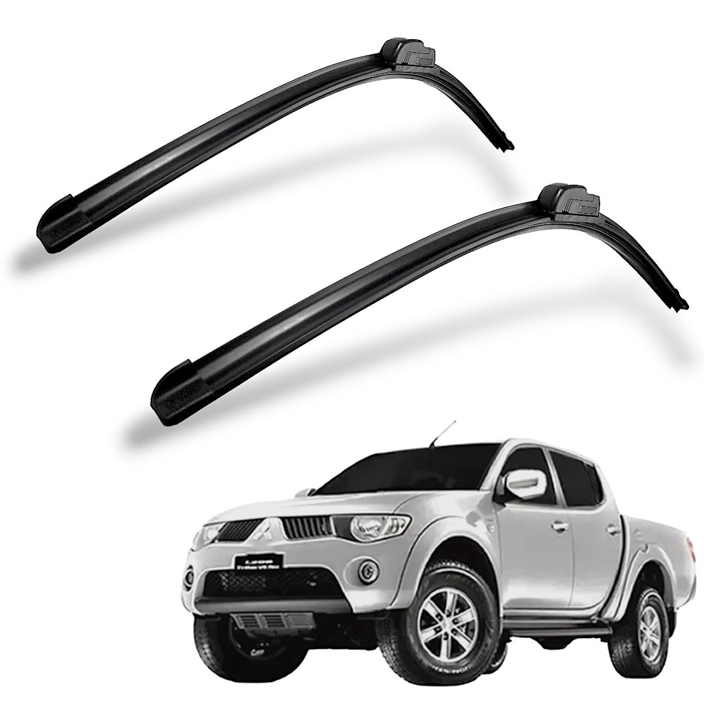 Par De Palheta Limpador Parabrisa cinoy Slim silicone veiculo:MITSUBISHI L200 triton 2008 em diante