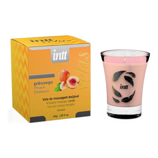 Vela para Massagem Beijável Disponível em 6 Sabores - Intt em Oferta na Shopee