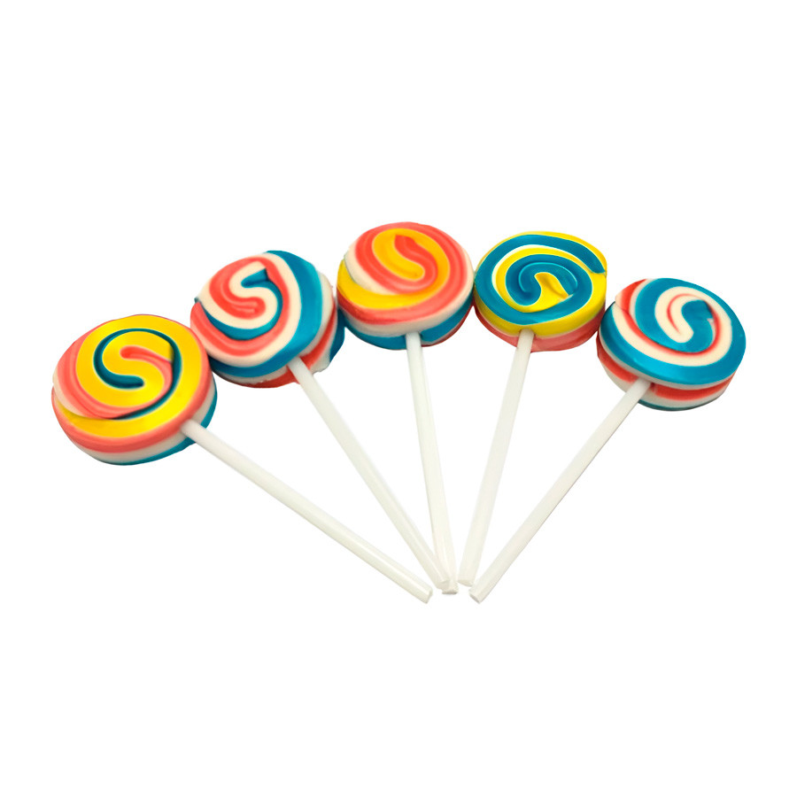 Pirulito Psicodélico Colorido Pacote 600g - 01 Pacote com 50 unidades - Miguelito - Rizzo