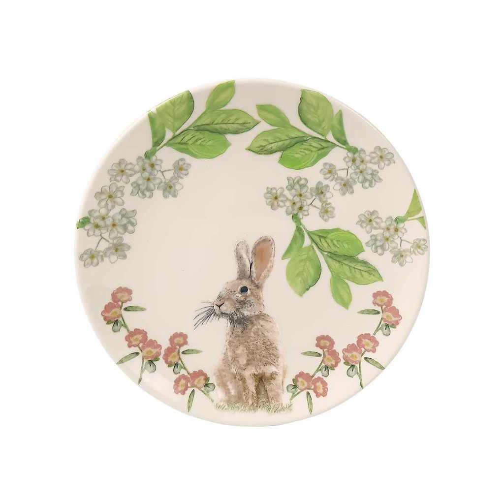 Conjunto de 6 Pratos Sobremesa 20 cm Oxford Páscoa - Home & Living