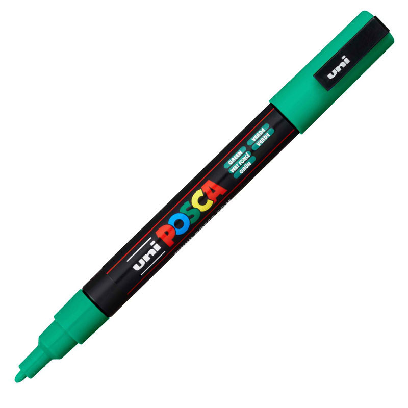 Caneta Posca PC-3M Verde Uni-Ball