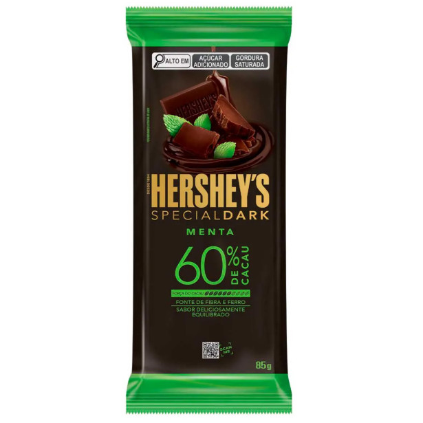 Chocolate Special Dark 60% Menta 85g Hersheys - Food & Beverages