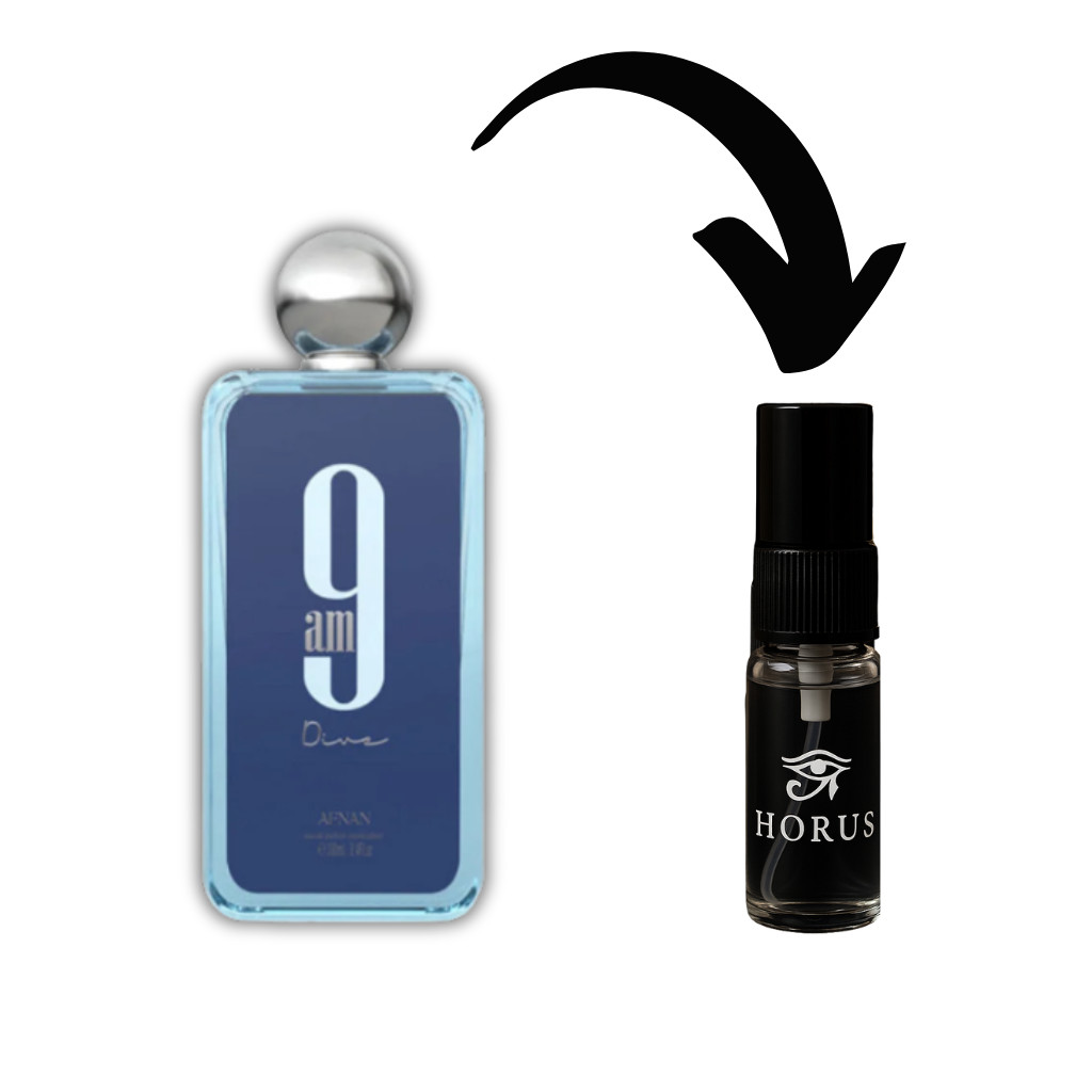 Perfume 9AM Dive Afnan MASCULINO EDP - 2ML - 5ML - 10ML - Perfume Masculino Árabe
