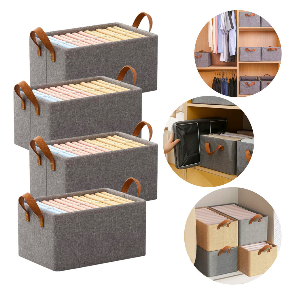 Caixa Organizador De Guarda Roupa Cesto Gaveta Armazenamento De Roupas Íntimas E Calças