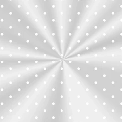 Saco Decorado Poá Branco - 10x14cm - 100 unidades - Cromus - Rizzo Embalagens