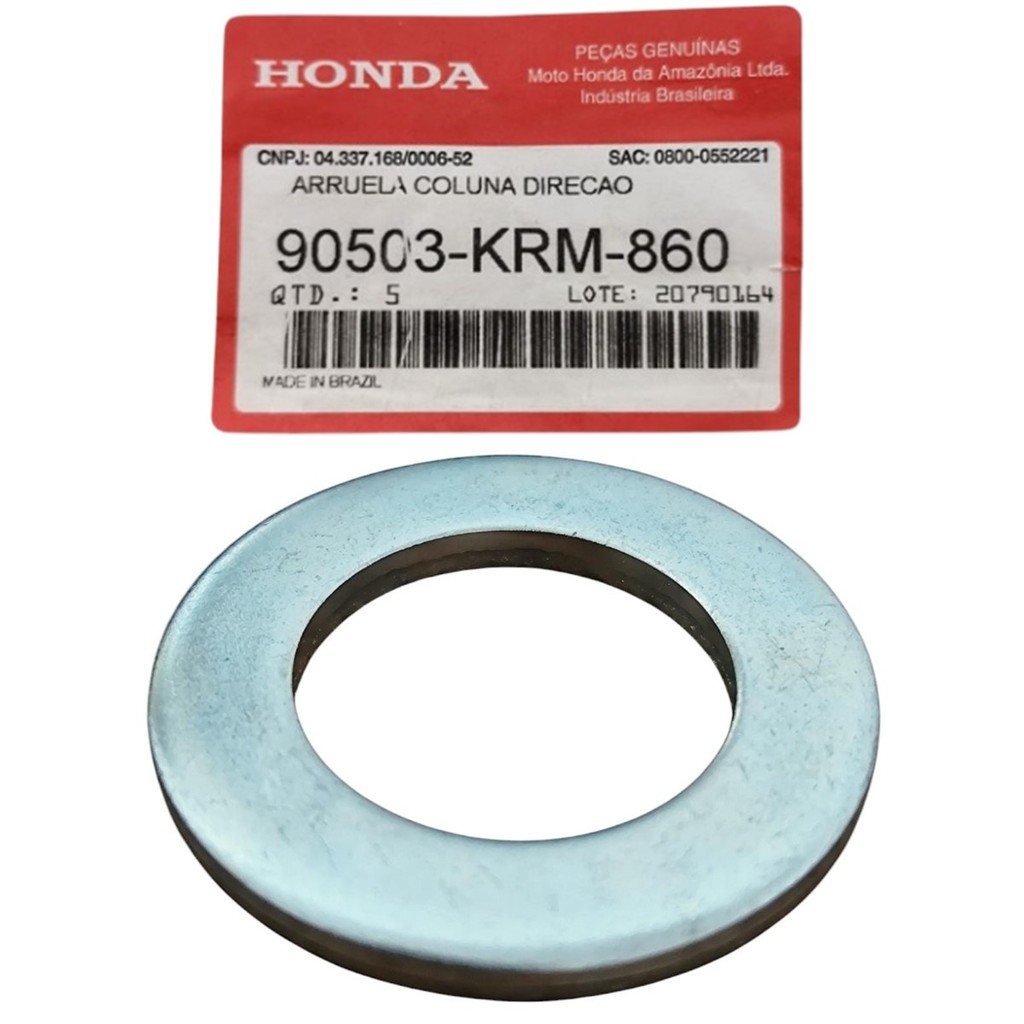 Arruela Coluna Direção Titan 125-150-160 Honda 1 Unidade em Oferta na Shopee