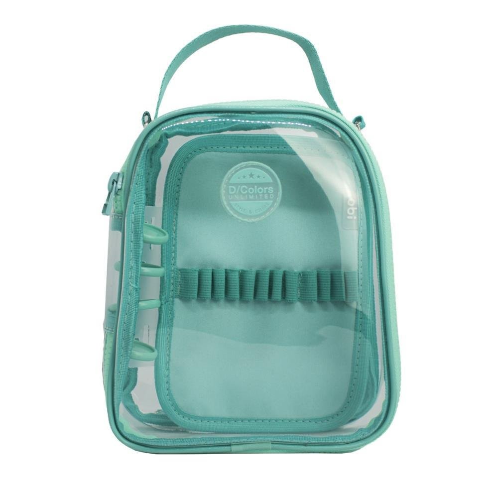 Estojo BOX Versatil Cristal Turquesa em Oferta na Shopee