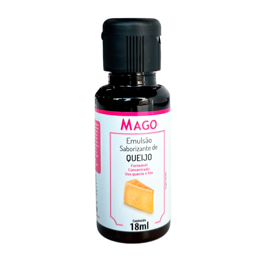 Emulsão Saborizante de Queijo 18ml - 1 unidade - Mago - Rizzo