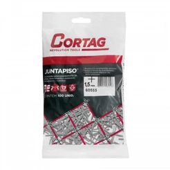 Espaçador Nivelador 1,5mm Juntapiso 100 Peças - Cortag