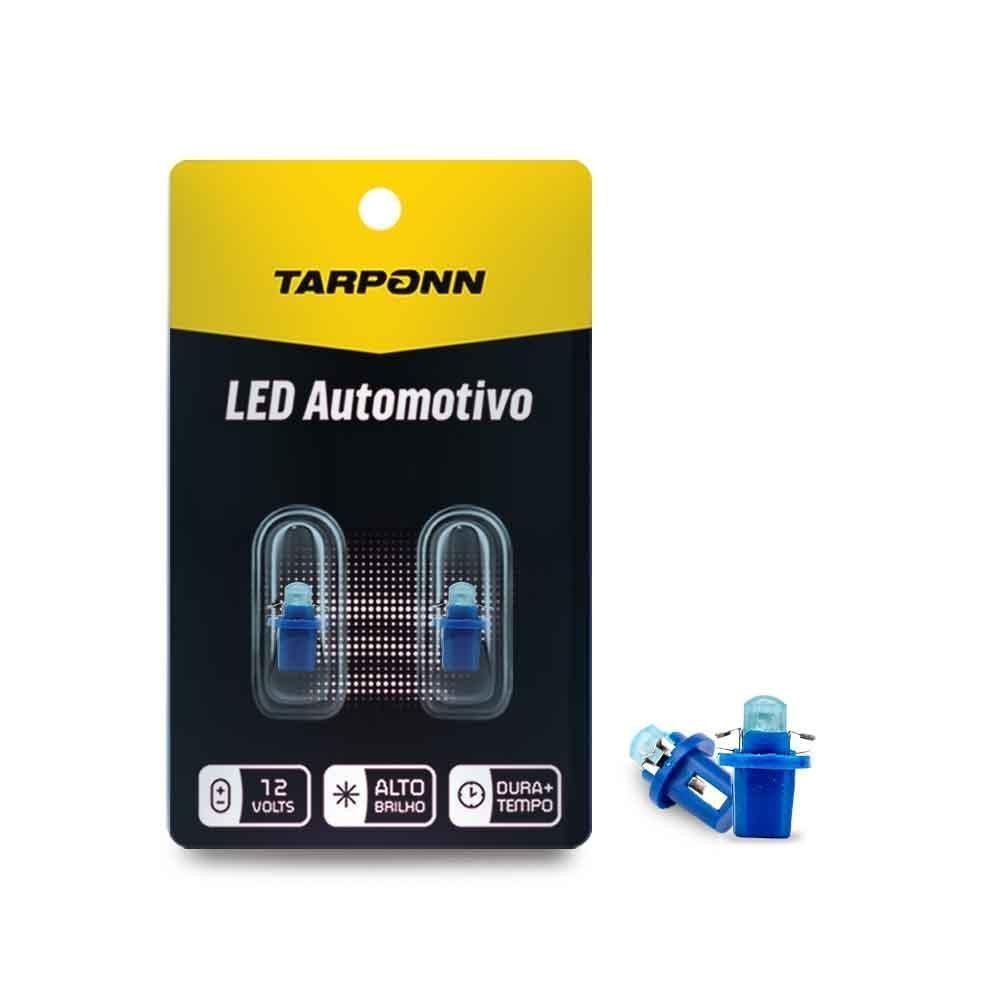 Par Lâmpada Led Pinguinho B8 5d T5 Cob Azul Tarponn em Oferta na Shopee